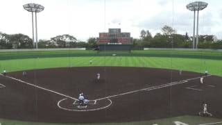 平塚学園ー横浜商大　６回裏　2016年神奈川県高等学校野球秋季大会 準々決勝