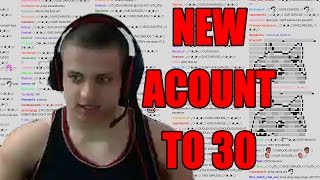 TYLER1 LEVELING NEW ACCOUNT TO 30 FULL GAME