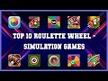 Top 10 Roulette Wheel Android Games