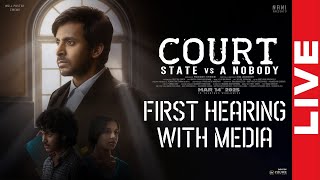 Court Movie First Hearing with Media LIVE | Priyadarshi | Nani | Harsh Roshan, Sridevi | Gulte