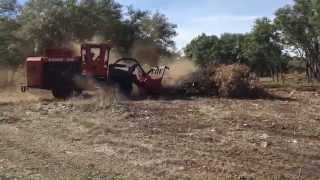 Barko 930 Mulching Brush Piles