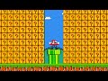 Can Mario Jump Over 999 item Blocks in New Super Mario Bros. Wii? | DAM Game Mario