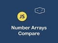 number arrays compare in javascript