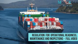 Regulation for Operational readiness, maintenance and inspections (Full Video)