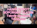 Hangi Robot Süpürgeyi Almalıyım ? Tamircisinden dinleyin ! DİYER VİDEOLARIMI İZLEMEYİ UNUTMAYIN