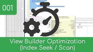 001 - Index Optimization (Scan Seek) - View Builder - SQL Master Data Management