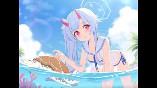 【ブルーアーカイブ】水着和楽チセ【絆ストーリー】