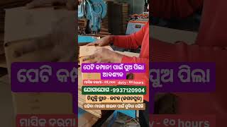 ପେଟି କମ୍ପାନୀ ନିଯୁକ୍ତି ସୂଚନା. 9937120904.#odishajobvacancy #employmentnews #jobsearch