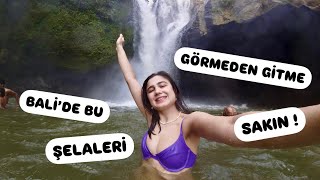 BALİ’DE BU ŞELALELERİ GÖRMEDEN GİTME SAKIN #bali #balişelale