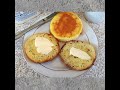 Quick 3 Ingredient Keto English Muffin Nut Free And Gluten Free