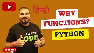 Tutorial 15- Importance Of Functions|Python In Hindi|Krish Naik