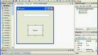5.0 Visual Basic.NET 2005 & 2008 "Hello World" Forms and Buttons