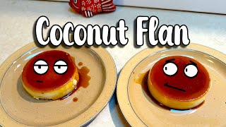 Homemade Coconut Flan