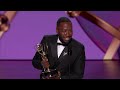 Lamorne Morris Accepts the Emmy Award for Supporting Actor in a Limited or Anthology Series or Movie