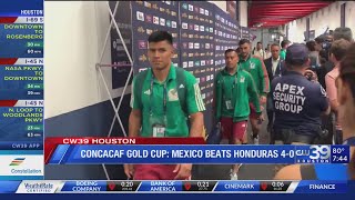 CW39 HOUSTON | Concacaf Gold Cup: Mexico beats Honduras 4-0