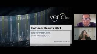 VERICI DX PLC - Half Year Results