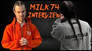 INTERVIEW WITH MILK TV ...HE ADDRESSES THE RAZA ... GILLIGAN 22 AND C MACC ...#new #youtube