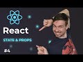 React State and Props | Learn React For Beginners Part 4