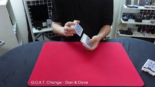 G. O. A. T.  Change - Dan \u0026 Dave : Sleight of Hand