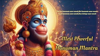 This powerful mantra will protect you from all the NEGATIVE ENERGIES | Powerful Hanuman Mantra |