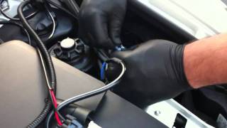 Alpine HID Angel Eye Install Video For X5/X6 Part 2