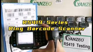 RS419 RS419-HP2000FSR Wearable Ring Barcode Scanner Reader for Zebra Symbol Motorola WT41N0 WT4090