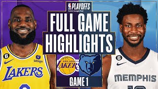 #7 LAKERS at #2 GRIZZLIES | FULL GAME 1 HIGHLIGHTS | April 16, 2023