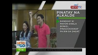 NTG: Bangkay ni Mayor Gisela Boniel, pinaghahanap pa rin sa dagat