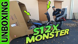 👩🏻‍🏫2023 EV Rider Vita Monster Scooter Unboxing Tutorial (Heartway S12X)