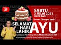 Selamat Hari Jadi AYU 🎂🎉🎊