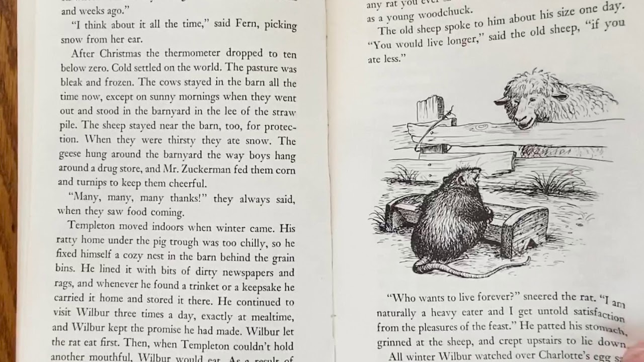 Charlotte S Web Chapter 22 A Warm Wind Youtube