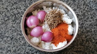 Nagercoil Style Verum Kulambu | Coconut Curry | Easy Curry within 5 minutes