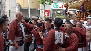 東京新宿鎮座　花園神社　例大祭　神幸祭　本社神輿渡御　2024/05/26  d14