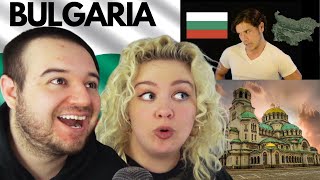 Geography Now - Bulgaria | AMERICAN COUPLE REACTION