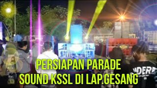 kemeriahan setelah loading parade sound tadi malam