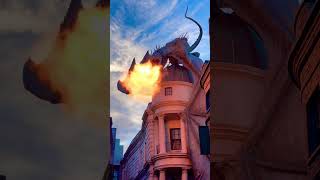 Dragon fire 🐉                          #wizardingworldofharrypotter #harrypotter #universalstudios