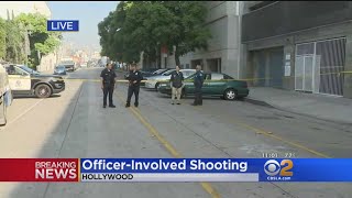 LAPD Officers Open Fire On Suspect Inside 24 Hour Fitness In Hollywood