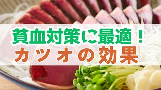 春の貧血対策にも最適!?女性に嬉しいカツオの栄養