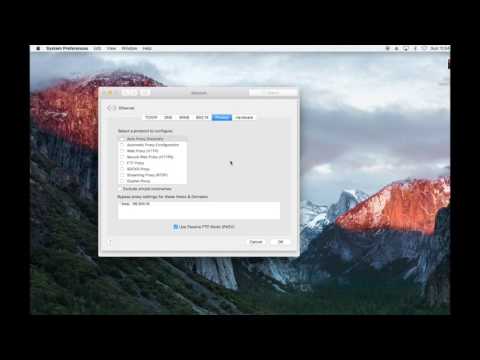 How to configure Proxy Settings on an Apple Mac. How to configure Proxy Settings on an Apple Mac.