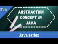Abstraction Concept In Java | Java Programming | Core Java