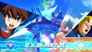 [EXVS2OB/オーバーブースト/オバブ]ガンダムダブルオースカイ視点２