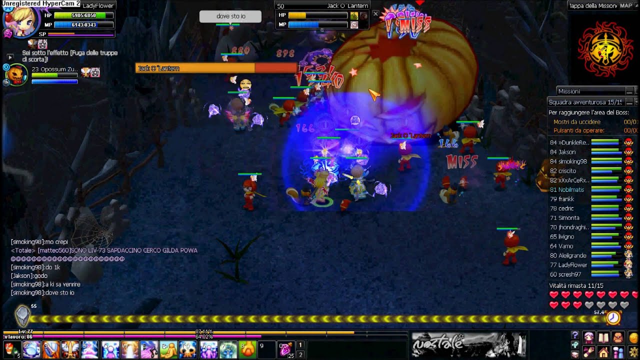 Jack O Lantern S Nostale Raid Youtube
