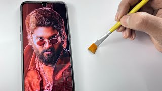 Drawing Pushpa 2 Allu Arjun 🔥 | Pushpa 2 drawing