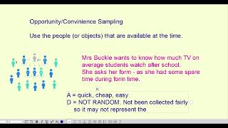 1.7 Non Random Sampling. Full GCSE Statistics Course
