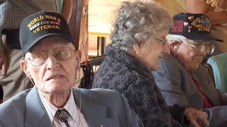 Two WWII veterans celebrate momentous birthday milestone