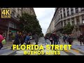 Florida Street, Buenos Aires, Argentina Virtual Walking Tour (4K)