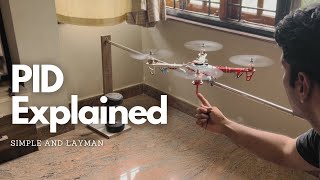 How does PID controller work? | Simple Explaination on Quadcopter