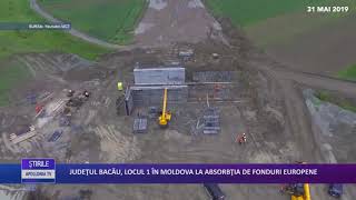 Județul Bacău, locul 1 în Moldova la absorbția de fonduri europene