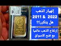 إنهيار الذهب 2011 & 2022 هل يتكرر ؟؟؟