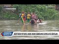 Bertaruh Nyawa, Anak-Anak Seberangi Sungai ke Sekolah